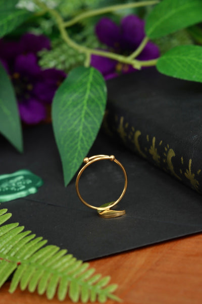 White moon ring