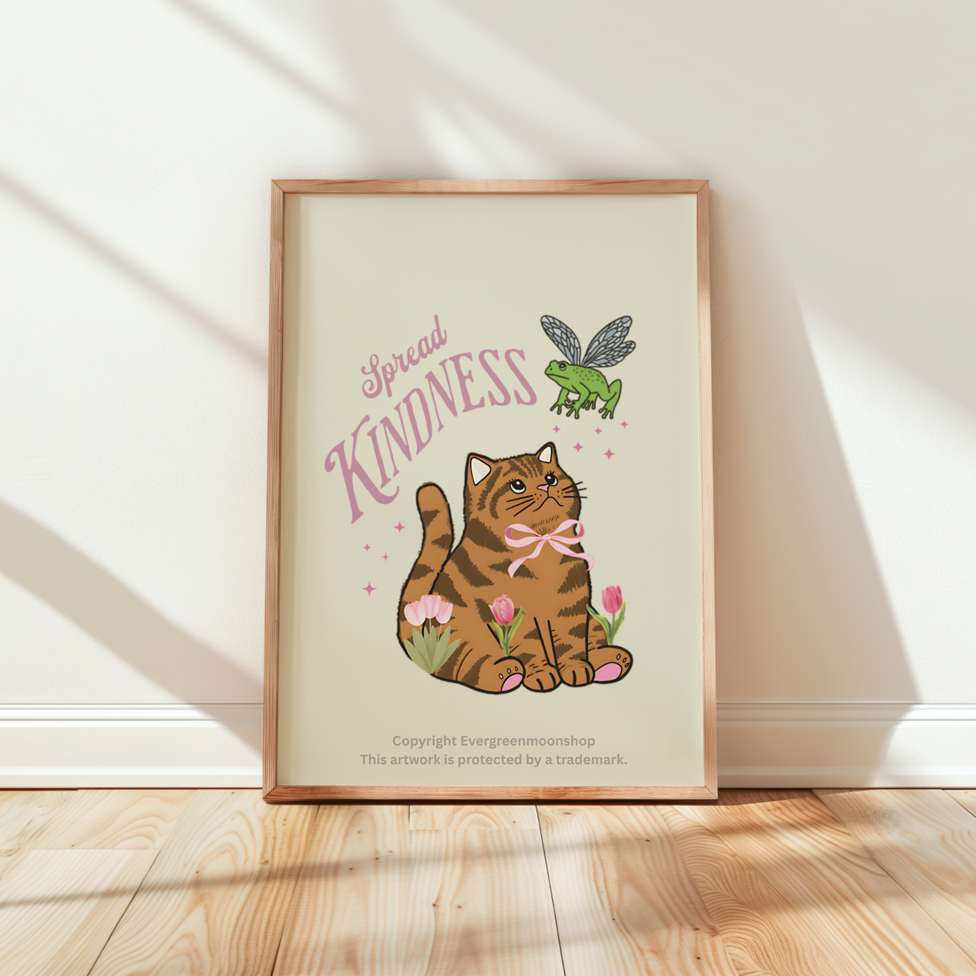 Spread Kindness wall art print