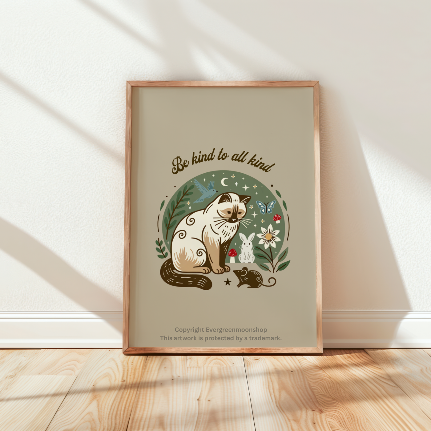 Be Kind to all kind wall art print