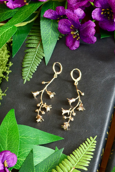 Bellflower earrings