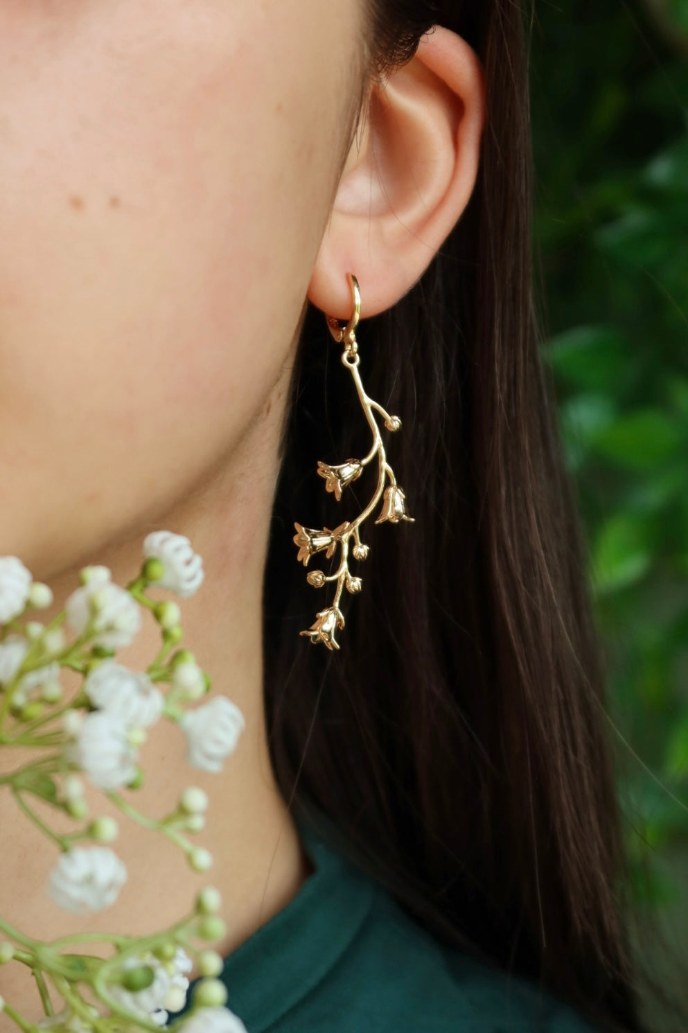 Bellflower earrings