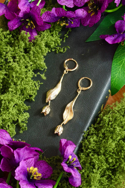 Tulip earrings