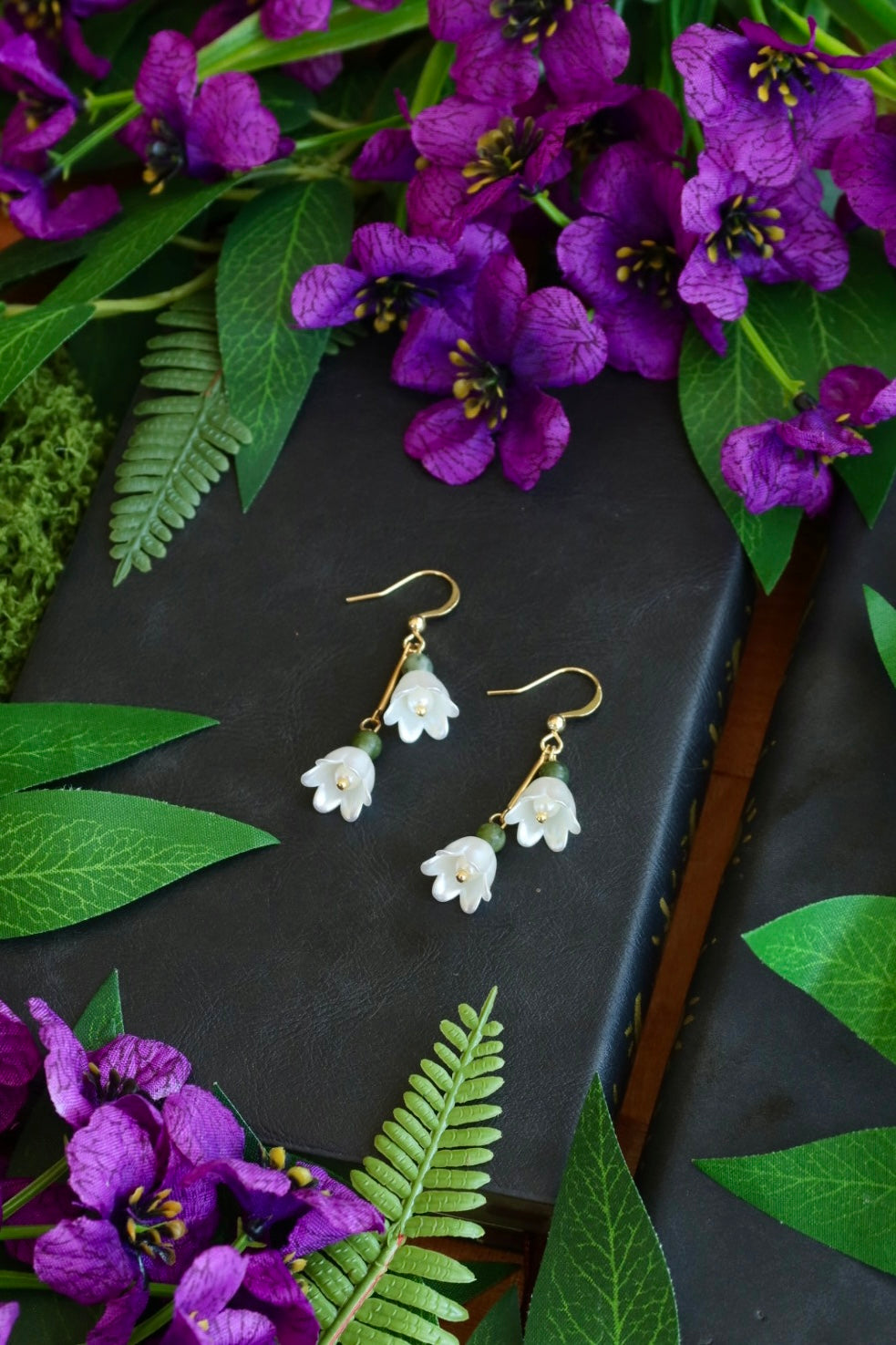 Lily Flower earrings