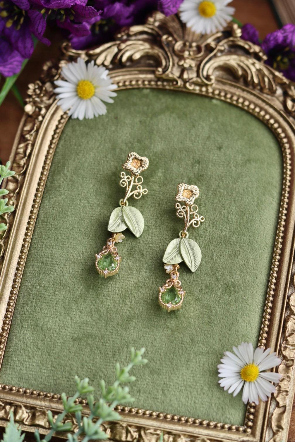 Wild Flower Garden Earrings