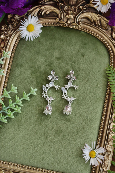 Moonlight bloom earrings