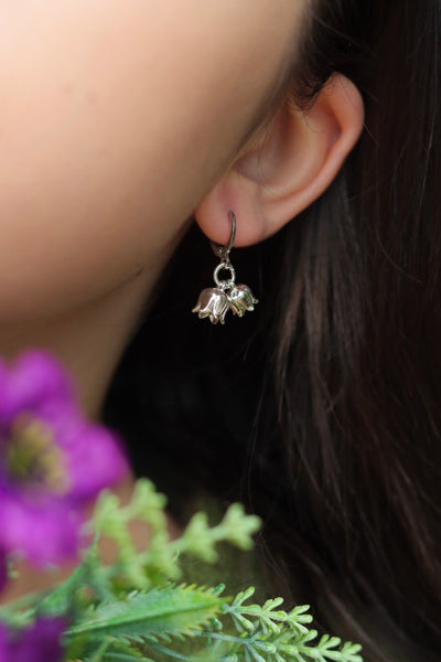 Silver Bloom Earrings