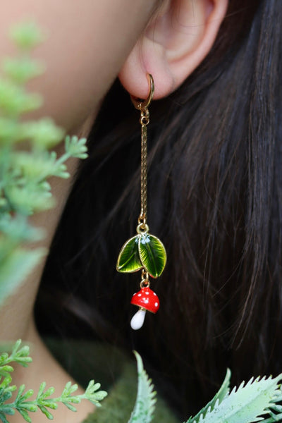 Woodland Toadstool Earrings