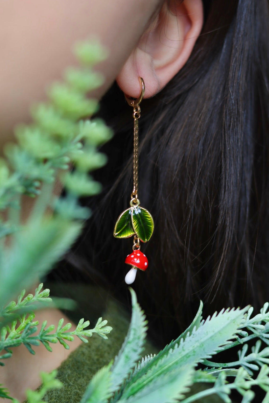 Woodland Toadstool Earrings
