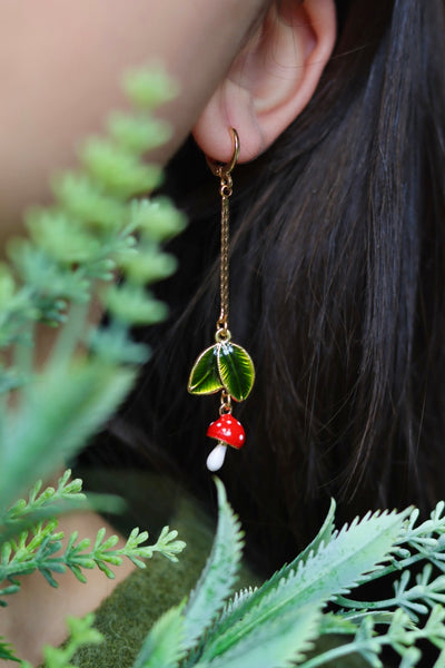 Woodland Toadstool Earrings