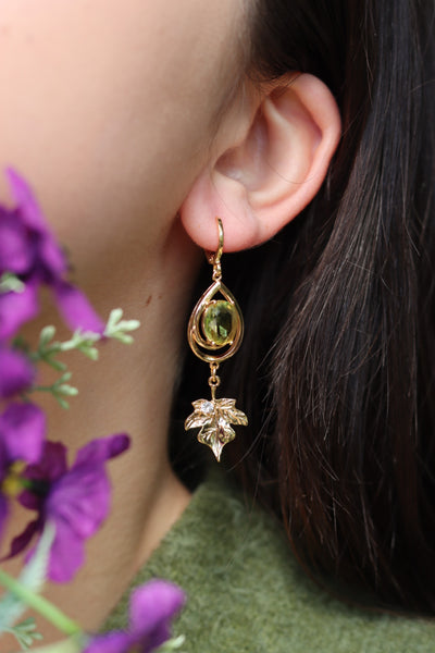 Enchanted Leaf Earrings