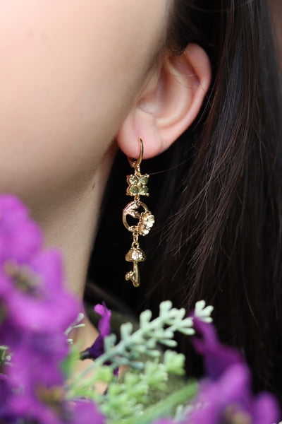 Garden Mushroom Earrings