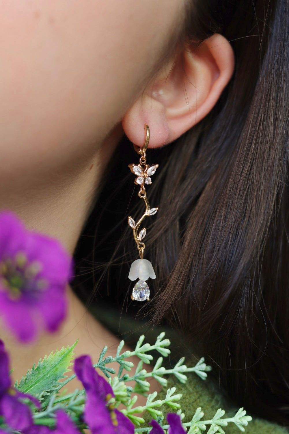 Butterfly in the Valley Earrings