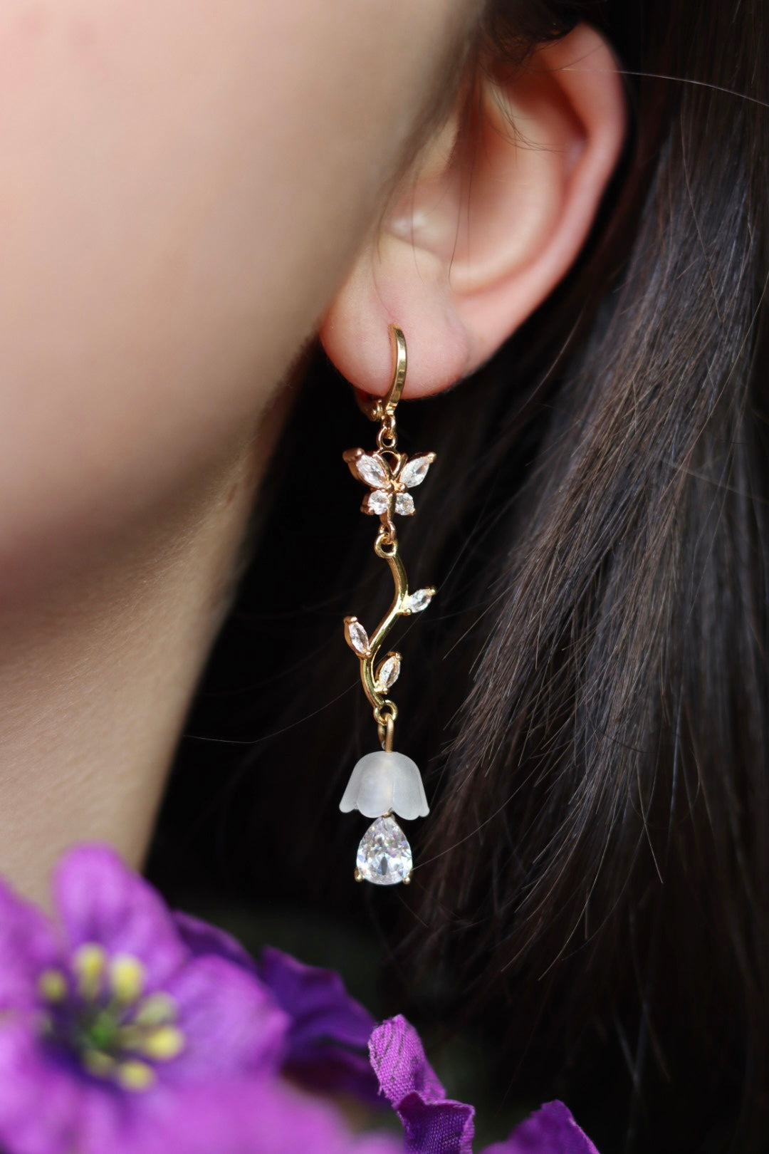 Butterfly in the Valley Earrings