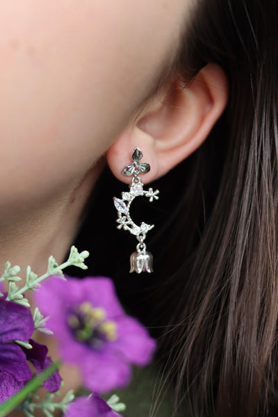 Moonlight bloom earrings