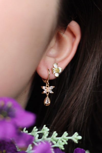 Butterfly Blossom Earring Set