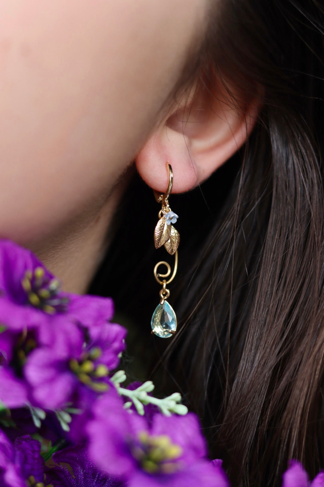 Forever Forget-Me-Not Earrings