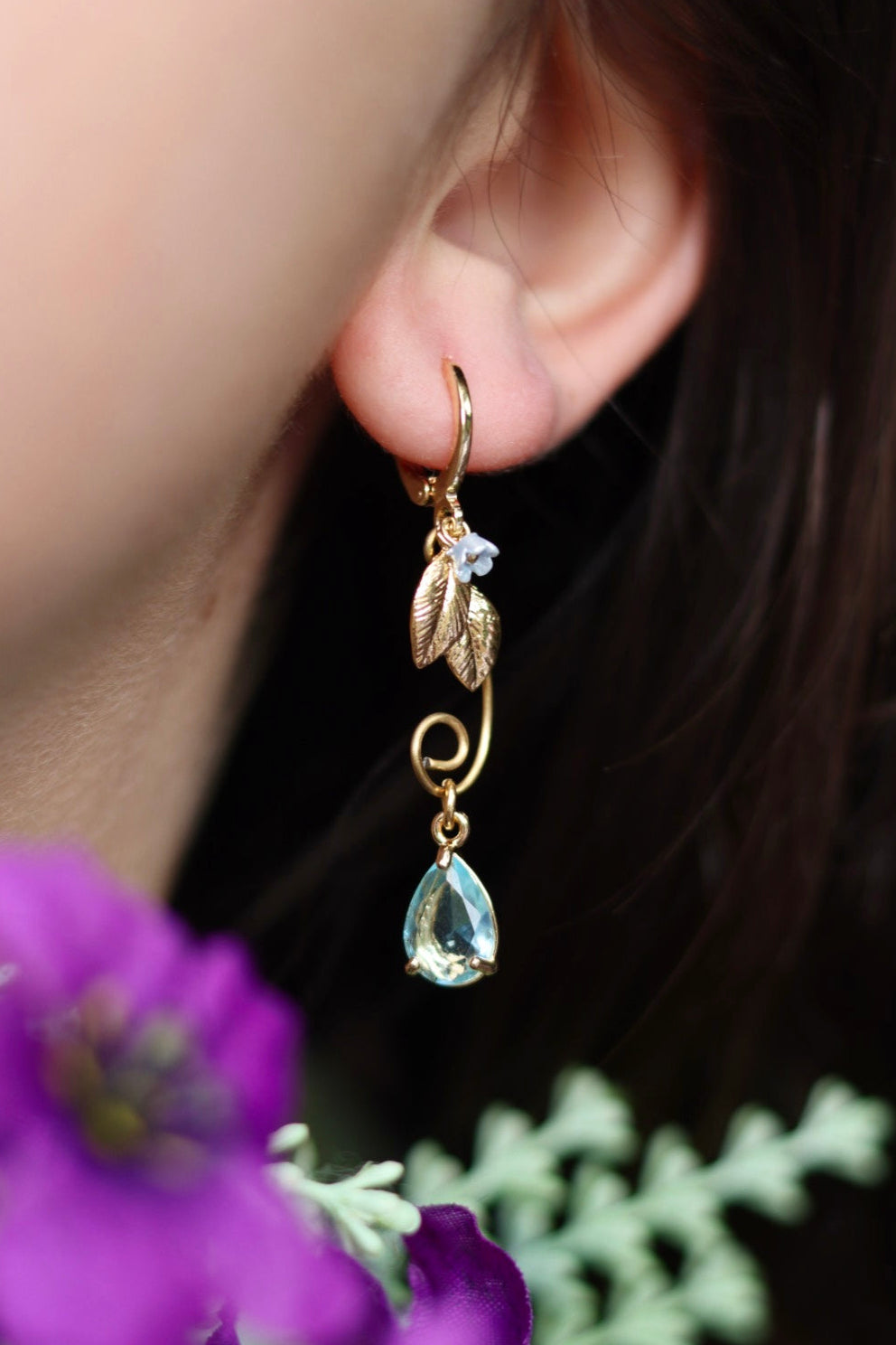 Forever Forget-Me-Not Earrings