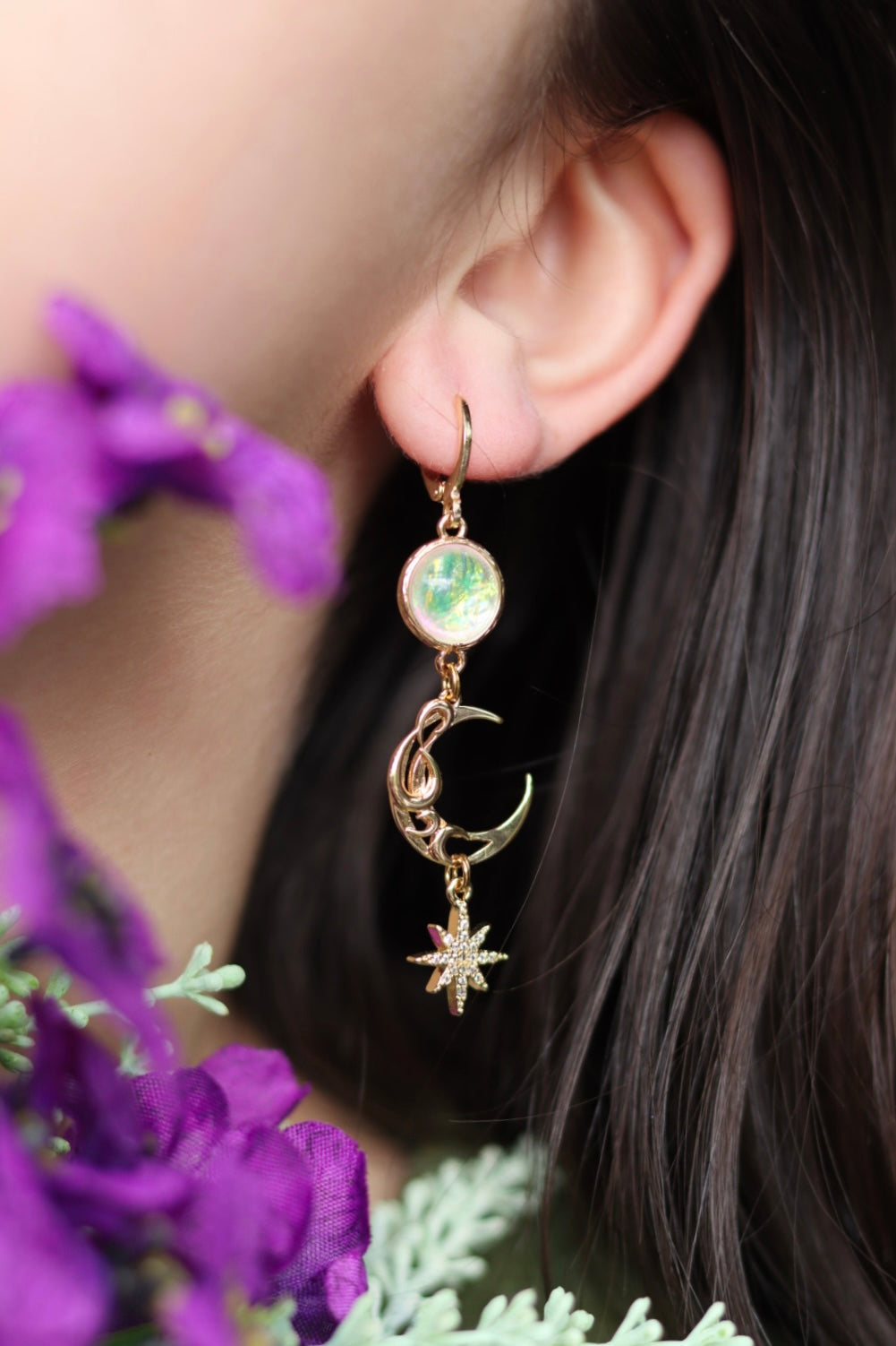 Starry Moonlight Earrings