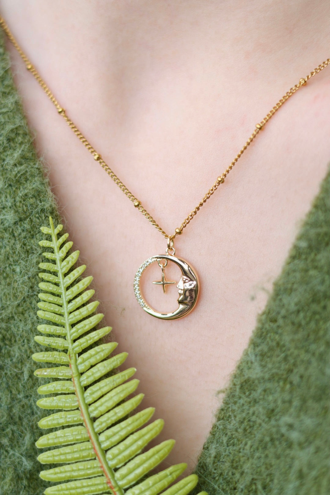 Moon necklace