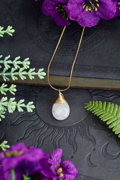 Rose quartz Stone Necklace