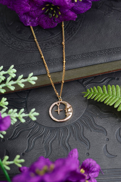 Moon necklace