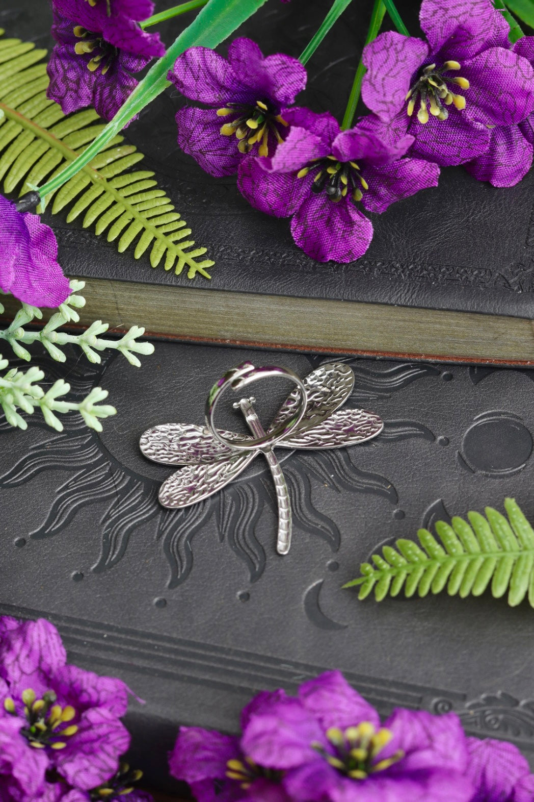 Large dragonfly rings - Gold or Silver