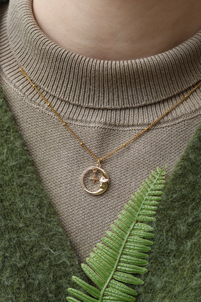 Moon necklace