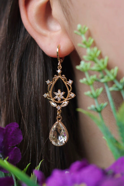 Blooming Drop Earrings