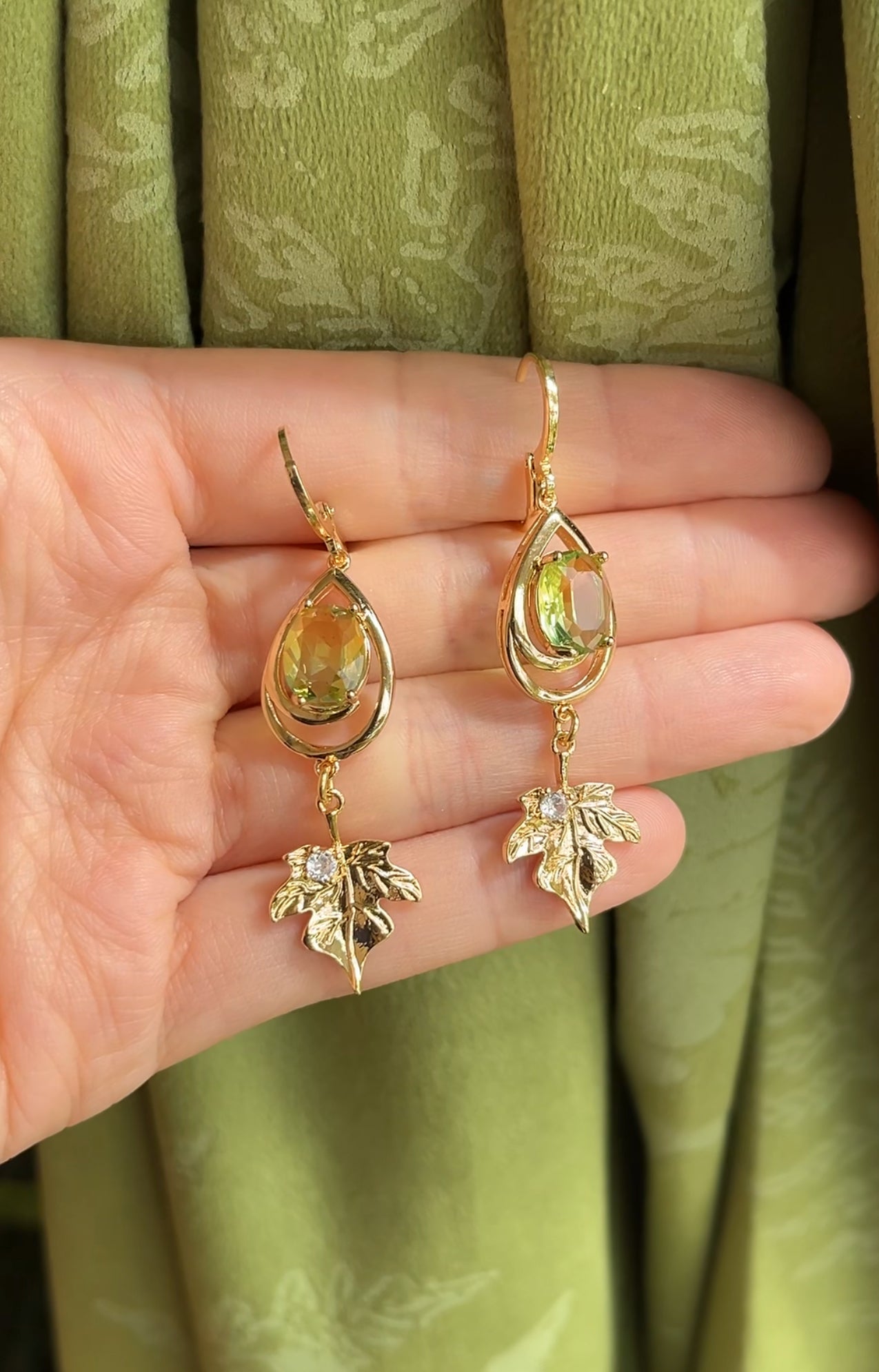 Enchanted Leaf Earrings