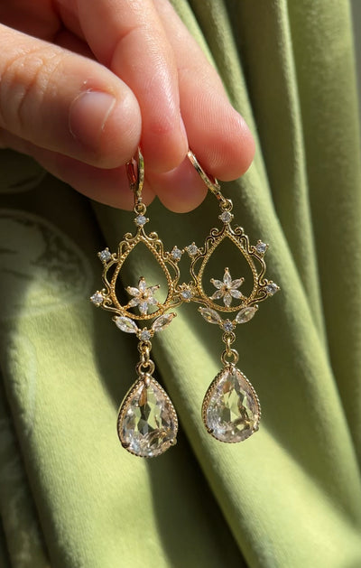 Blooming Drop Earrings