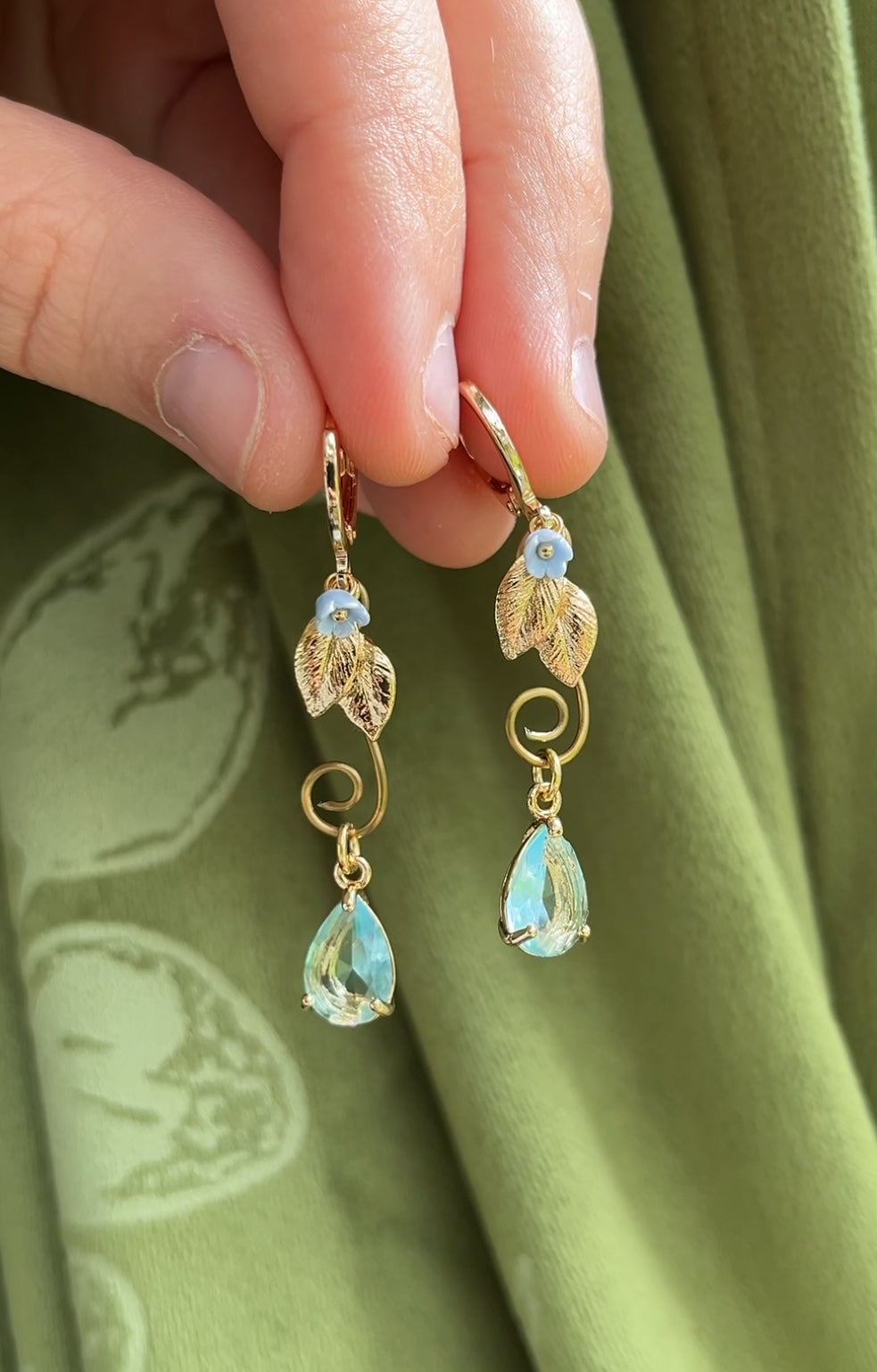 Forever Forget-Me-Not Earrings