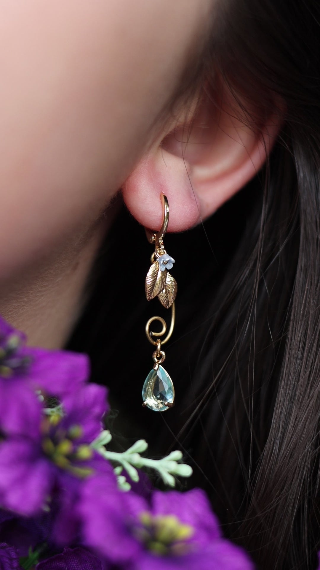 Forever Forget-Me-Not Earrings