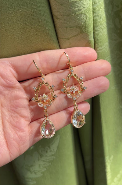 Blooming Drop Earrings