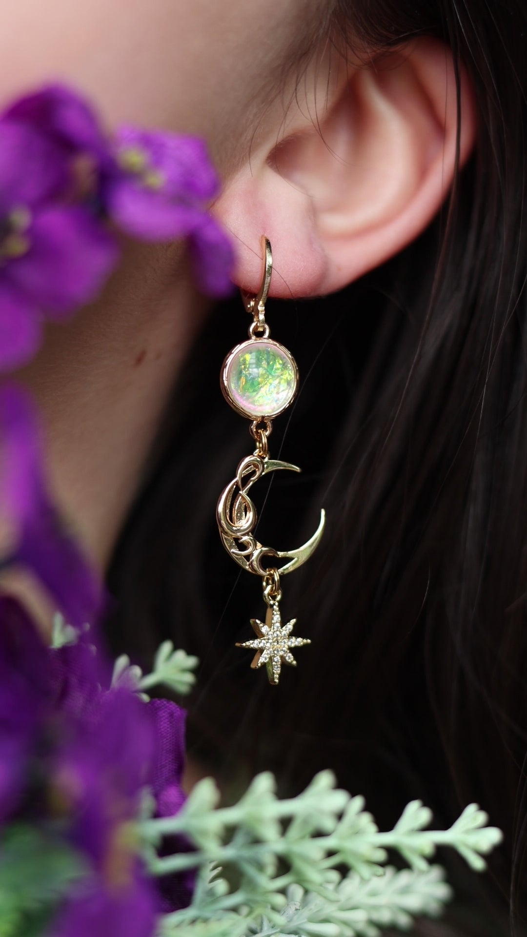 Starry Moonlight Earrings