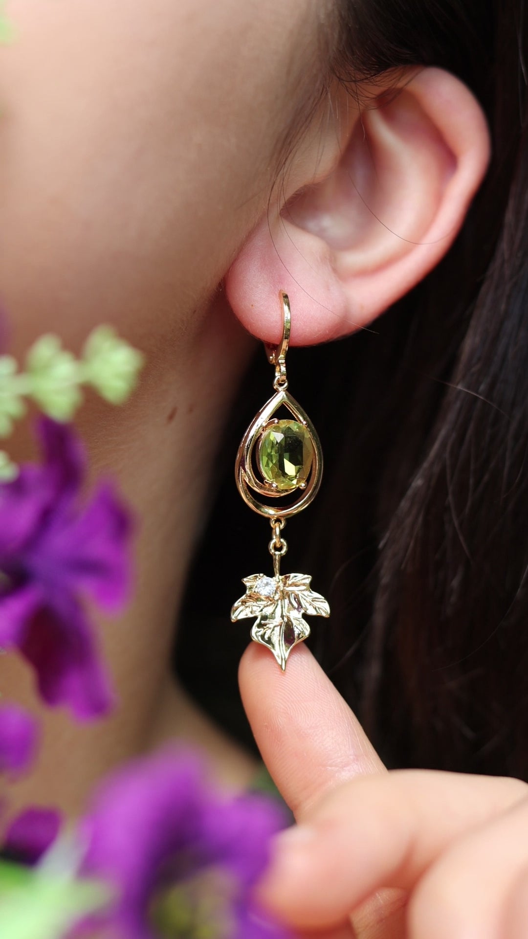 Enchanted Leaf Earrings