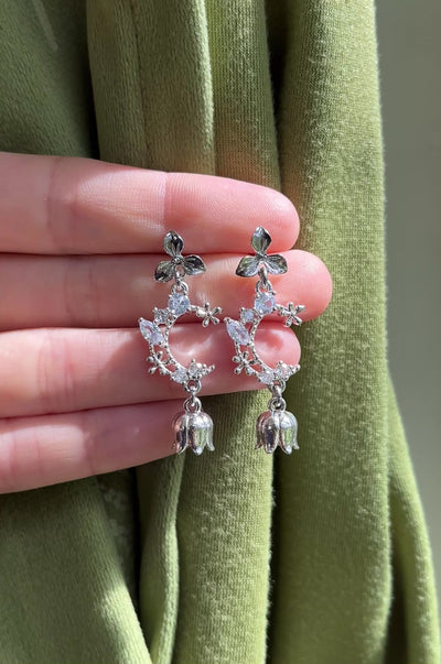 Moonlight bloom earrings